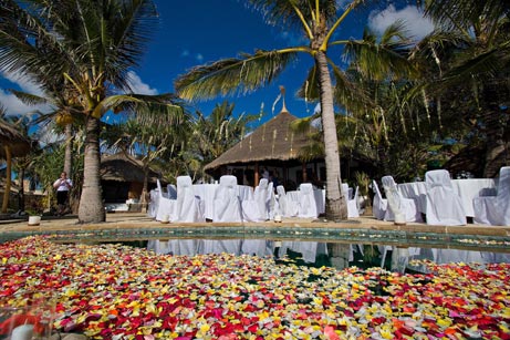豪华的巴厘岛别墅婚礼