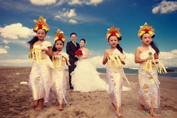 巴厘岛婚礼照片的想法