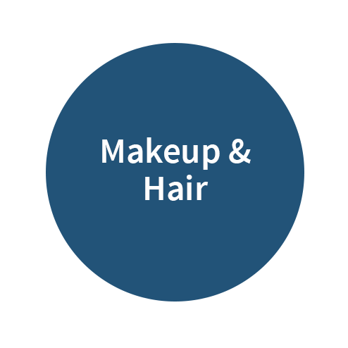 化妆和发型