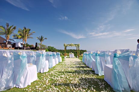 巴厘岛婚礼的费用-别墅婚礼