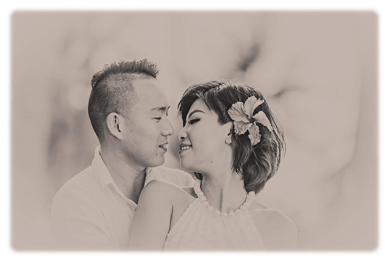 巴厘岛风格的婚前摄影师