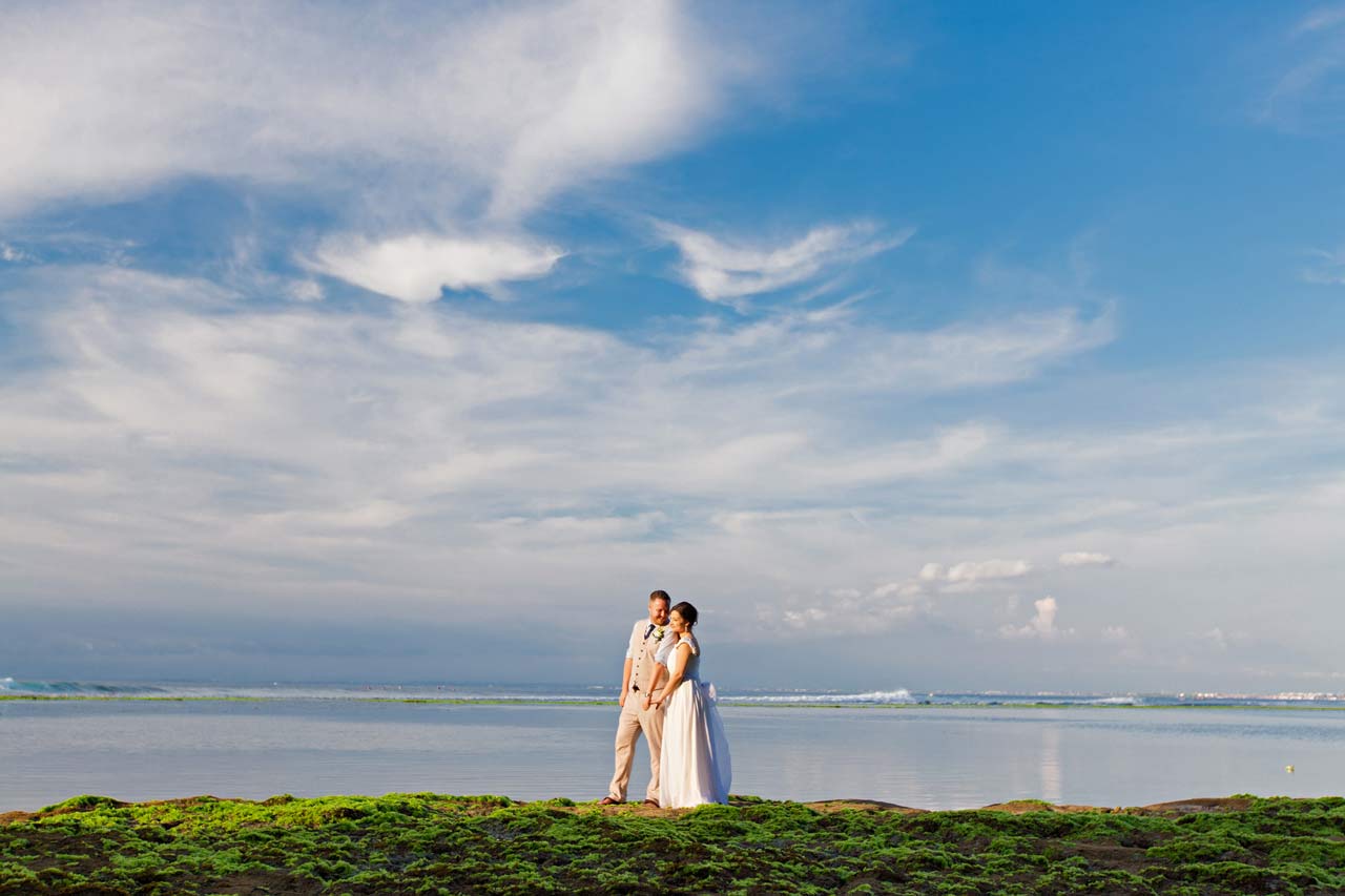 婚礼地点巴厘岛海滩